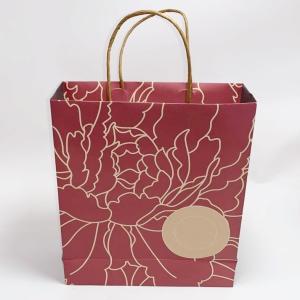Wholesale Light Colored Paper Merchandise Bags Stand Up Kraft Paper Bag Eco Friendly from china suppliers