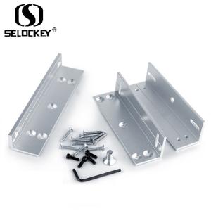 Wholesale 300lbs 180kg ZL Electric Magnetic Lock Aluminum L Bracket from china suppliers
