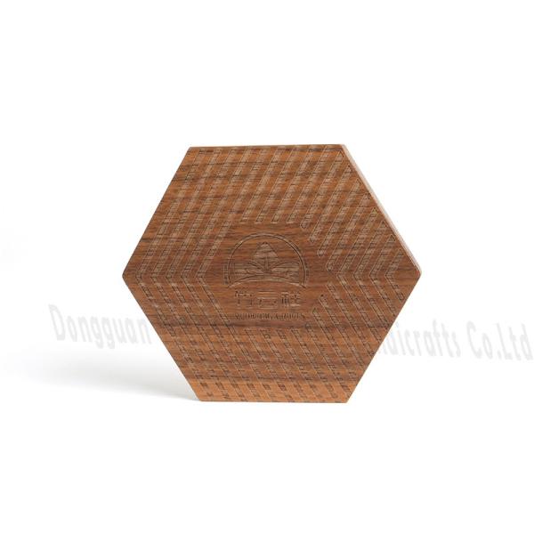 Cute Rustic Farmhouse Wooden Cup Coaster Cool Bar Drink Coasters with Holder