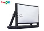 Backyard Movie Screens 7x5mH Foldable Black Inflatable Screen Cinema For Stage