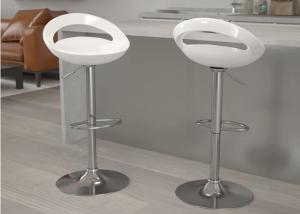 Wholesale Height Adjustable Rotating Counter Stools Breakfast Modern Minimalist PP Bar Chair from china suppliers