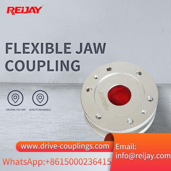 Hydraulic Wear Resistance Flexible Jaw Coupling For Multiple Holes Shafts