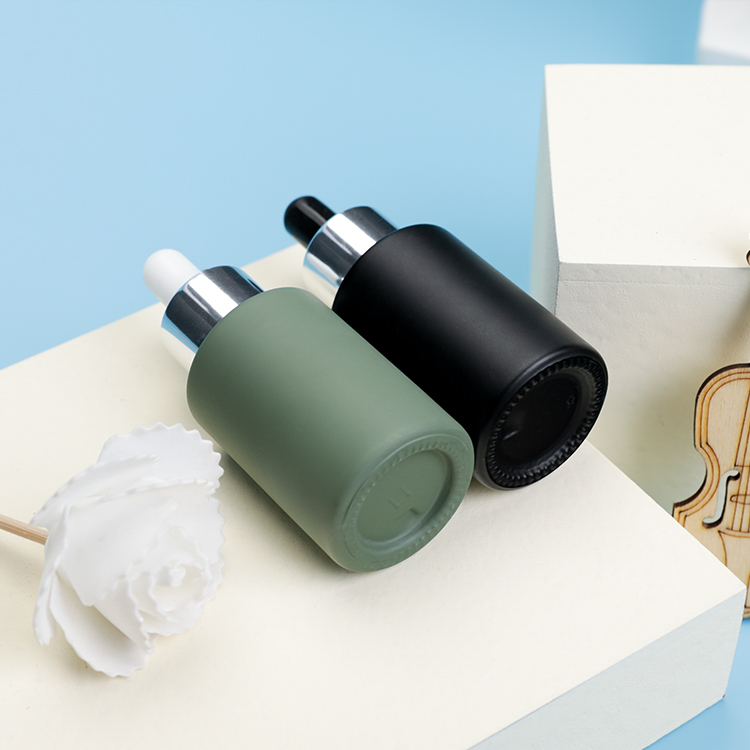 30ml 20ml Custom color skincare packaging lotion glass bottle pump wholesale