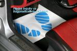 Protector set steering wheel gearstick airbrake seat cover foot mat Nylon seat