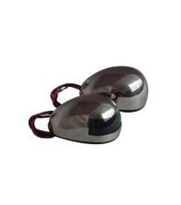 Wholesale Marine Boat Yacht Light 12V Stainless Steel LED Bow Navigation Lights One Pair from china suppliers