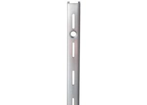 Wholesale Chrome Finish Slotted Square Metal Tubing , 36&quot; Height Slotted Square Steel Tubing from china suppliers