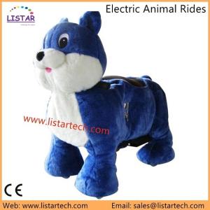 Wholesale bike motorized child cover plush riding motorized animals shopping mall animal ride from china suppliers