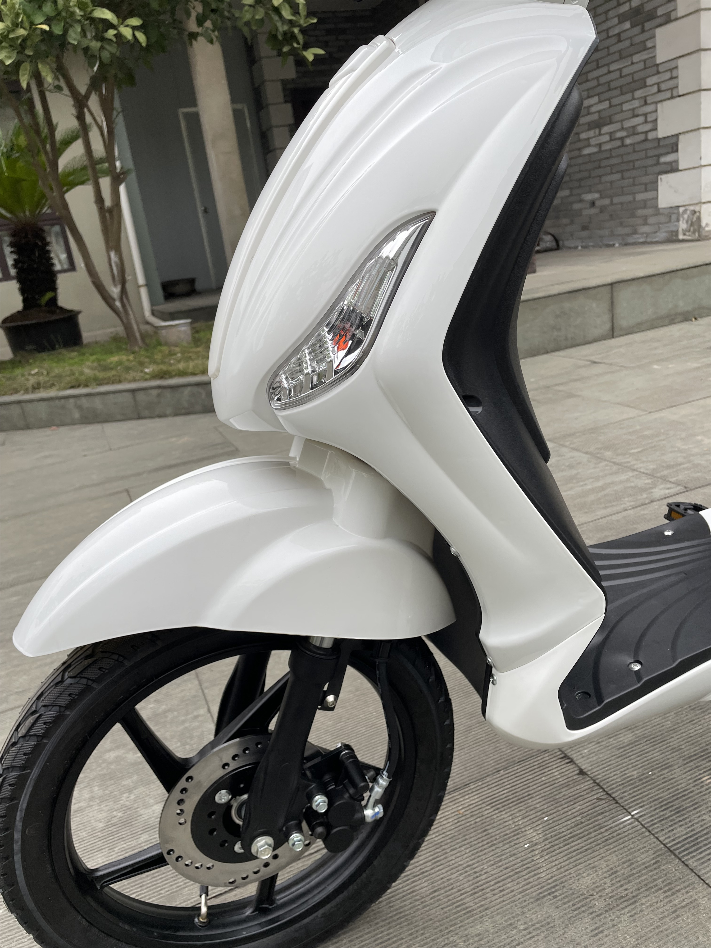 CE EEC Certified Light Weight Europe Style Pedal Assist Lead or Lithium Battery E Scooter With Full Colorful Display Bluetooth