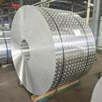 1600mm Width Aluminum Checkered Plate Five Three Bars Aluminum Checker Plate