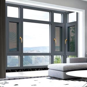 Wholesale Custom Awning Windows , Modern Awning Aluminum Window Surface Finished from china suppliers