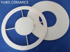 Wholesale 500mm Machining Alumina Ceramic Rings White 89HRA For Tubes from china suppliers