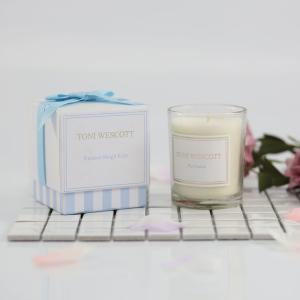 Wholesale Clear Natural Soy Wax Scented Jar Candle With Gift Box For Home Decoration from china suppliers