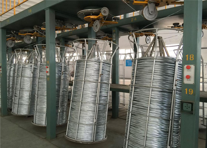 High Zinc 1.6-4.2mm Wire Galvanizing Line High Capacity For Wire Mesh Products