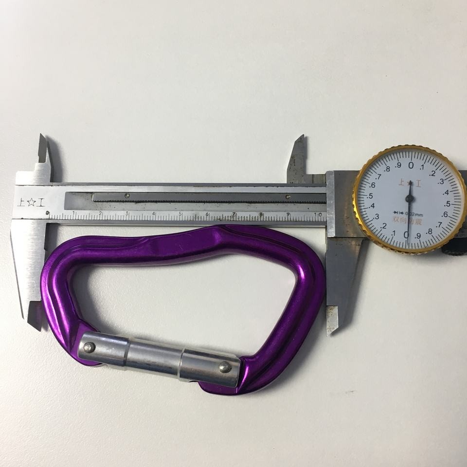 Quick Link Aluminum Snap Hook Carabiner Hook Colorful