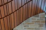 C Shaped Linear Metal Strip Ceiling , Metal Strip Ceiling