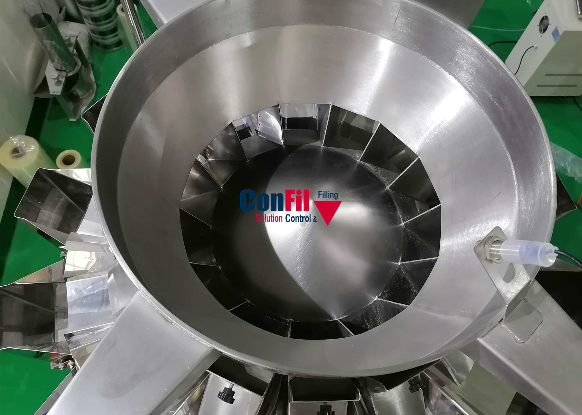 10 Head Multihead Weighing Machine For Cereal 5kg Filling Machine
