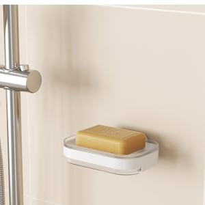 Wholesale Drill-Free Plastic Shower Caddy Adhesive Shower Organizer for Bathroom and Kitchen from china suppliers