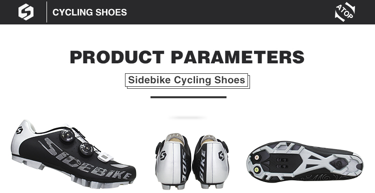 Black Water Resistant Cycling Shoes Bright Color Printed Low Wind Resistance