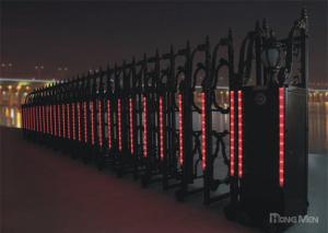 Wholesale Neon Tube Remote Control Automatic Electric Entrance Gates , Dynamic Lighting Effects from china suppliers