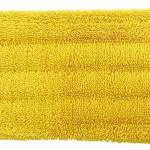 Twist Pile Metal Buckles Clip Flat Mop Refill Pad 18 Inch Yellow