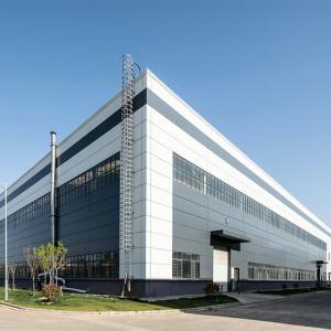 Wholesale Modern Industrial Steel Structure Workshop , Steel Prefab Warehouse Building from china suppliers