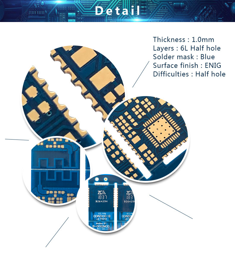 FR4 Organic Solderability Preservatives OSP PCB 4 Layer Circuit Board