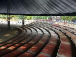 Special Customized PVC Event Tent , Red And Yellow PVC Tarp Tent Roof Cover With