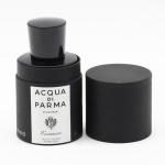 Black Leather Cardboard Tube Gift Box For Refined Oil Perfume 30ml 50ml 100ml