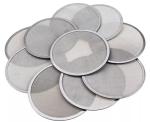 Perforated Round Metal Filter Porous Stainless Steel Discs High Temperature