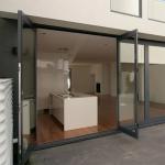 35dB Sound Insulation Finished Thermal Break Aluminum Glass Casement Door High