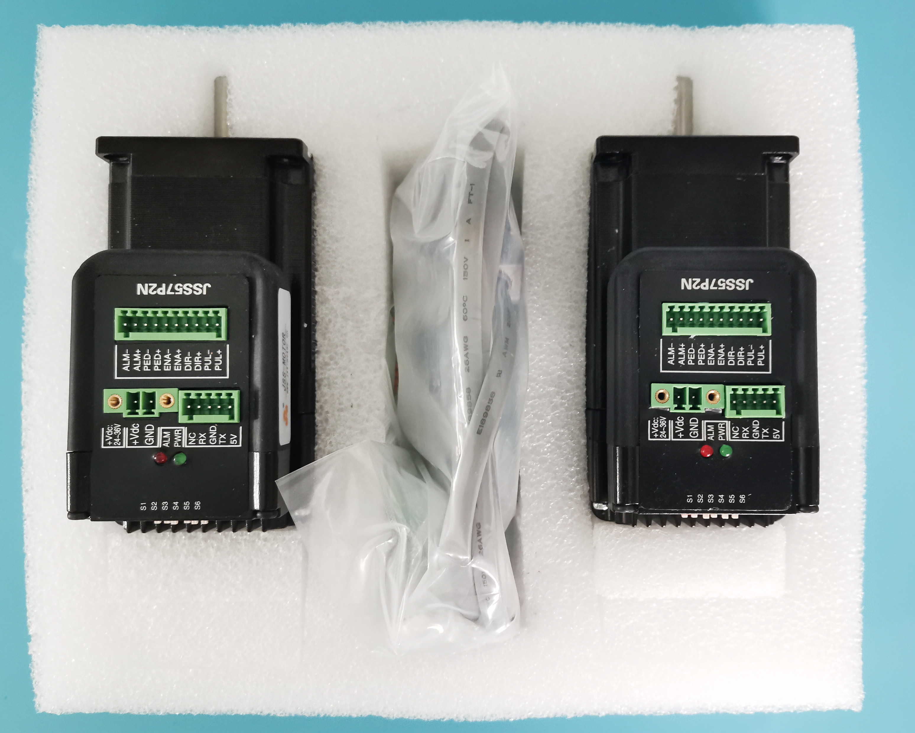 JSS57P3N Nema 23 Cnc Stepper Motor With Built In Driver Curve Router 3N.M 1000 Rpm 4.2A