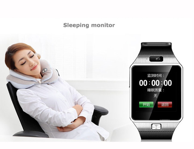 Cmagic Mens Bluetooth Smartphone Watch , Digital Smart Calling Watch With Blood Pressure Test Heart Rate DZ09