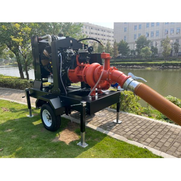 High Quality Vacuum-Assisted Priming Pump Self Priming Centrifugal Irrigation Water Pump Diesel Drainage Pump