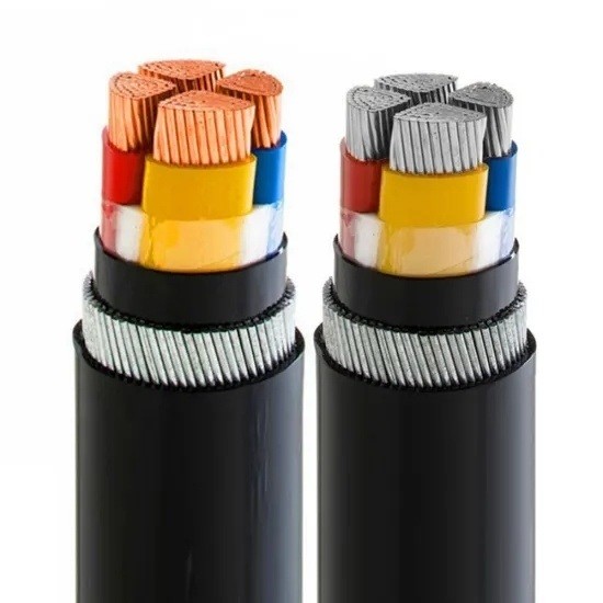 Low Voltage Power Cable Copper Conductor Underground XLPE Cable Steel Wire Tape Armoured Power Cable