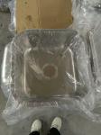41*41cm Square Stainless Steel Single Bowl Sink Undermount