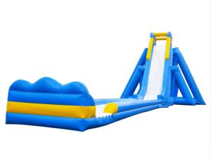 Wholesale Aldult Outdoor Rental Inflatable Large Water Slides With Pool from china suppliers