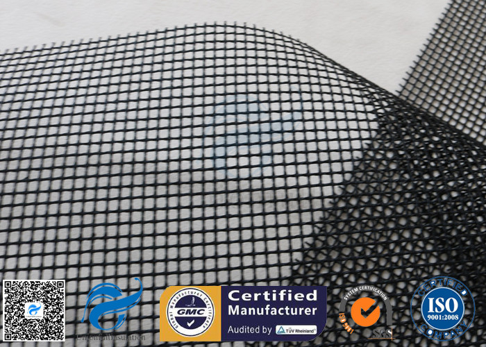 4*4 PTFE Coated Fiberglass Mesh Fabric 580GSM Black Tortilla Press Conveyor Belt