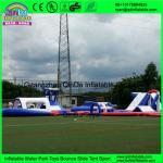 New aqua park equipment inflatable island inflatable water park