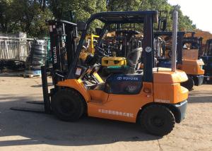 Wholesale Orange Color 2.5T Used Diesel Forklift , FD25 Toyota Forklift Second Hand 2012 from china suppliers