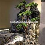 Craft Mini Pine Small Fake Evergreen Trees For Hotel Hall Environmental