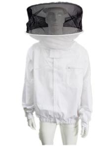 Wholesale Round Veil White Bee Jacket with Round Hat of Beekeeping Protective Clothing from china suppliers