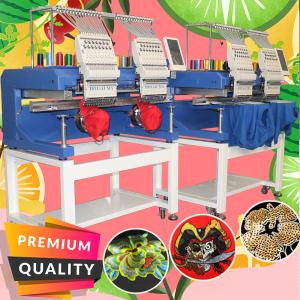 Wholesale Cheapest industrial embroidery machine prices HO1502H 400*500mm cap t-shirt flat 3d sequin 2 head embroidery machine from china suppliers