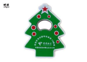 Wholesale Gift Pretty Unique Beer Bottle Openers , Portable Bottle Opener Christmas Tree Design from china suppliers
