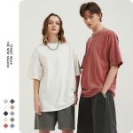 Custom Logo 100% Cotton T-Shirt Plain Tshirts for Men and Womenv