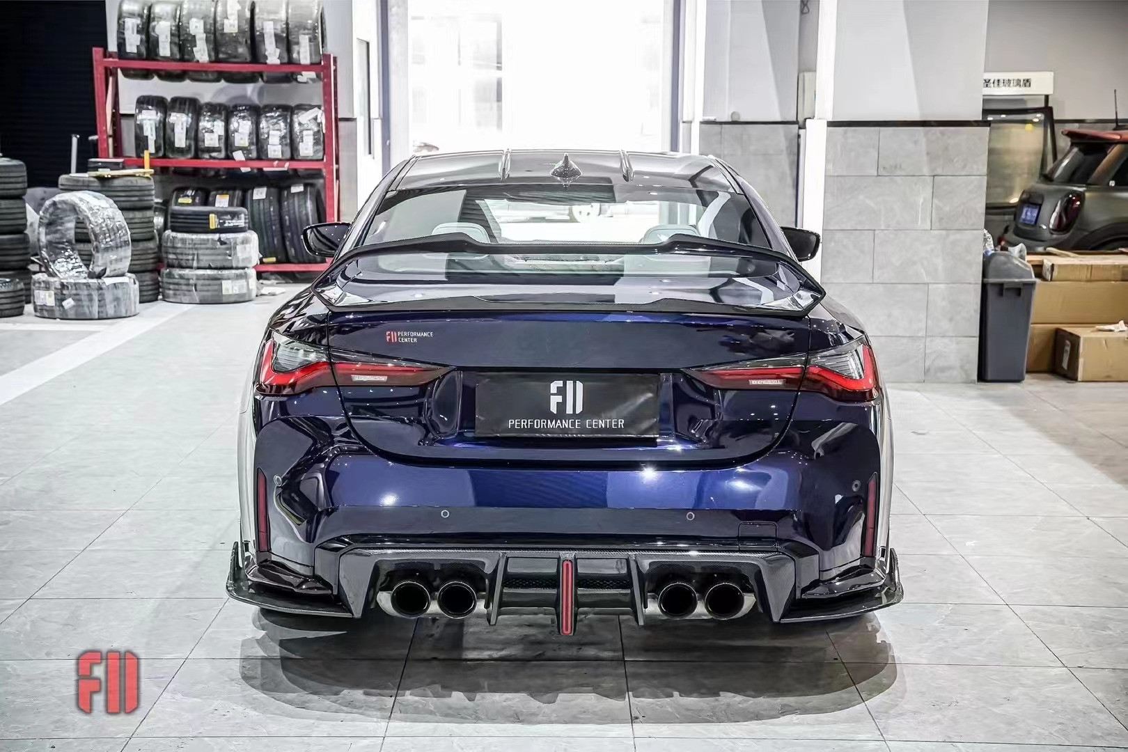 For BMW G80 G82 M3 M4 Carbon Fiber Body Kit G80 G82 M3 M4 Upgraded AE Style Front Lip Diffuser Spoiler Side Skirt Body Kit