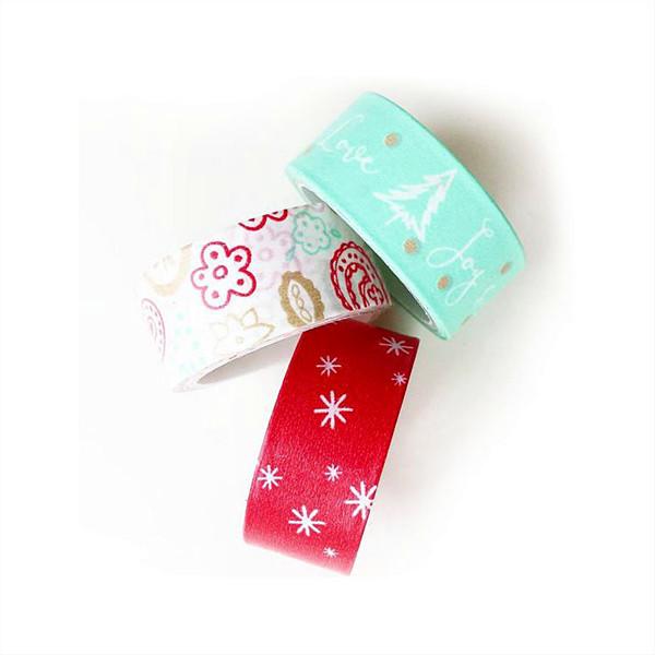 Foil washi tape,Special tape for professional gift box packaging.Viscosity