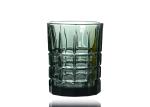 Solid Blue 290ml 900mm Crystal Colored Whisky Glasses FDA Certification