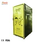 hot sale large window summer fresh orange juice vending machine