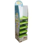 Commercial Cardboard Floor Displays For Toys Promotion Pantone Printing
