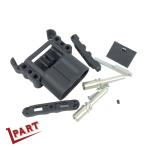 DIN Male Truck Forklift Plug Socket Electrical Connectors 80A 150V